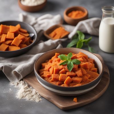 Lithuanian-style Sweet Potato Mekitsa