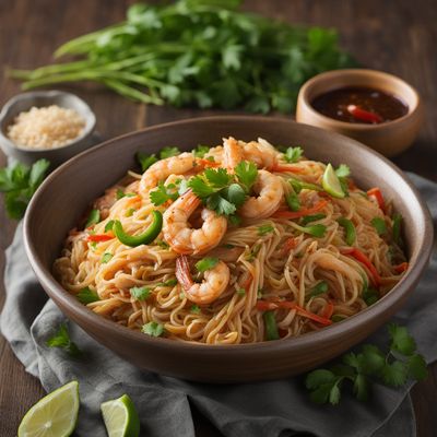 Louisiana Creole Pancit