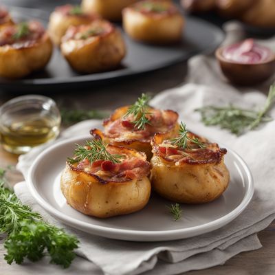 Lyonnaise Stuffed Potatoes