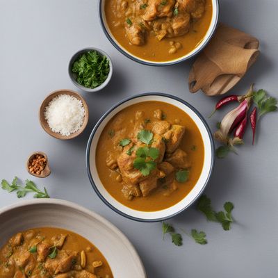 Lyonnaise-style Coconut Chicken Curry