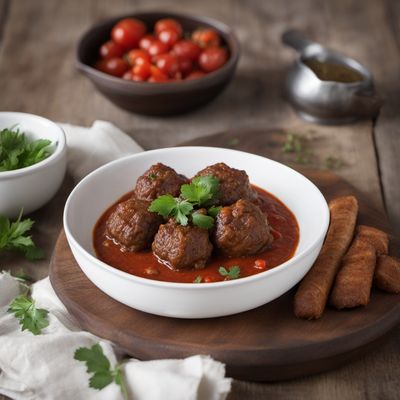 Maasai-style Meatballs with Rabbit Sauce