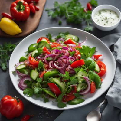 Macedonian Octopus Salad