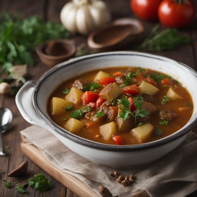 Macedonian Potato Stew