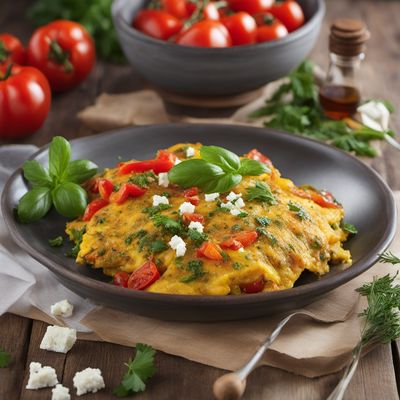 Macedonian Spiced Omelet