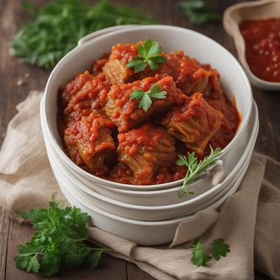 Macedonian Stuffed Cabbage Rolls