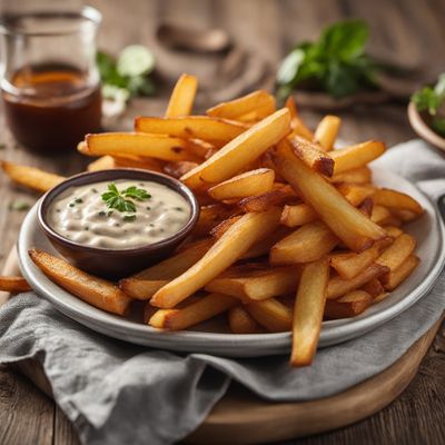 Macedonian-style Crispy Potato Fries