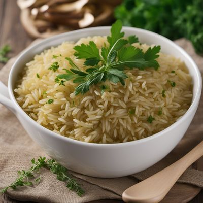 Macedonian-style Rice with Healing Herbs