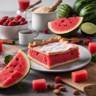 Macedonian Watermelon Pie