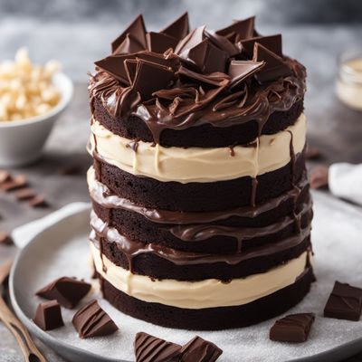 Mađarica - Croatian Layered Chocolate Cake