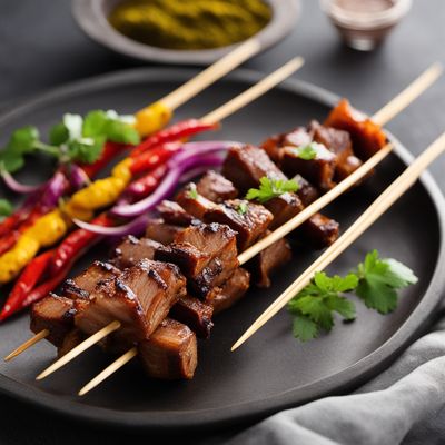 Maharashtrian-style Chicken Liver Skewers