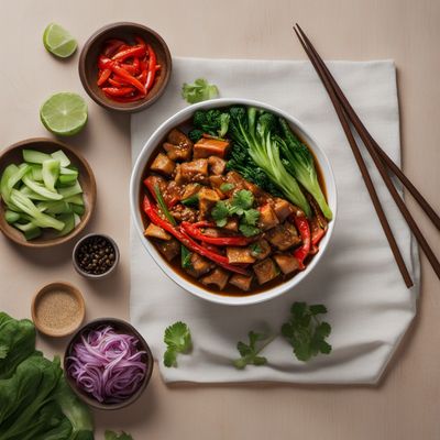 Mala Tofu Stir-Fry