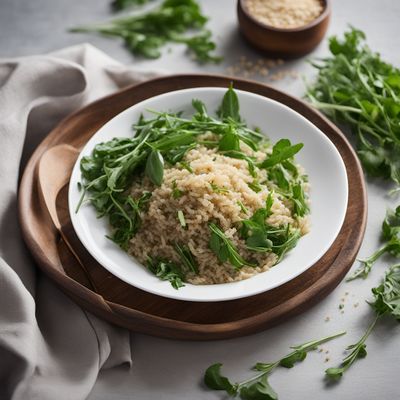 Malawian-inspired Rucola Risotto