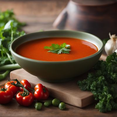 Malawian-Style Tomato and Vegetable Soup