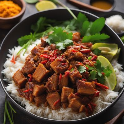 Malay-style Braised Pork Rice