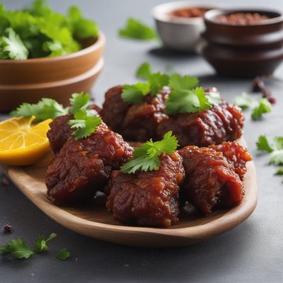 Malay-style Stuffed Dates with Beef Bacon