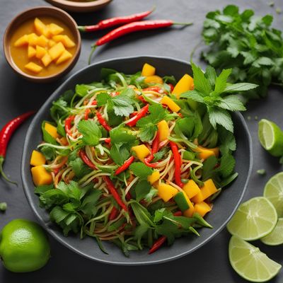 Malaysian Spicy Mango Salad