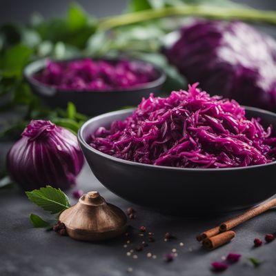 Maldivian-style Spiced Red Cabbage