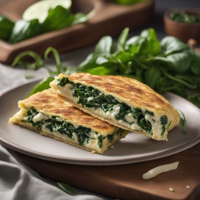 Maltese Spinach and Cheese Omelette