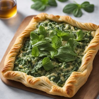 Maltese Spinach and Cheese Pastizz