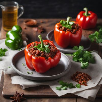 Maltese Stuffed Bell Peppers