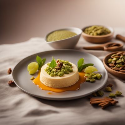 Manchu-inspired Sweet Cheese Dessert