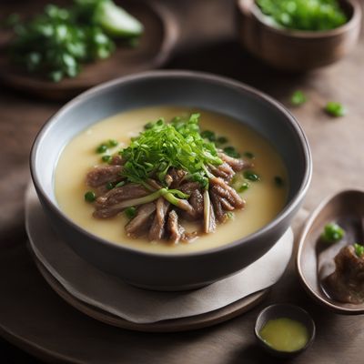 Manchu-style Steamed Eggs with Anchovies