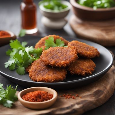 Mandi'o Fritters with African Twist