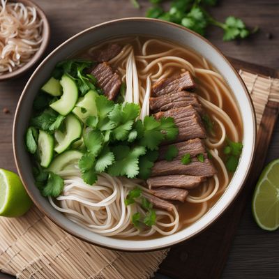 Mariana Islands Beef Noodle Soup