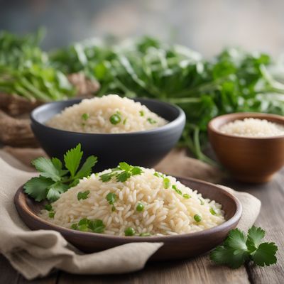 Mariana Islands Style Coconut Risotto