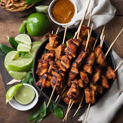 Marshallese Grilled Chicken Skewers