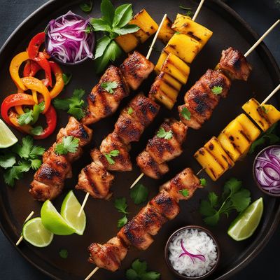 Marshallese-style Grilled Skewers