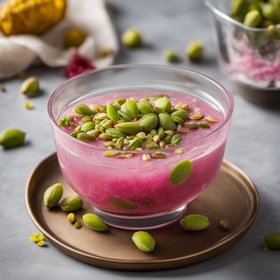 Masghati - Iranian Rosewater and Pistachio Jelly