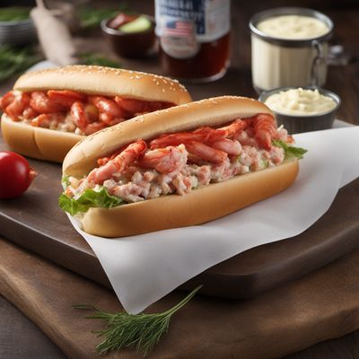 Massachusetts-Style Lobster Roll Hot Dog