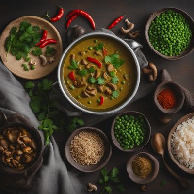 Matar Mushroom Curry