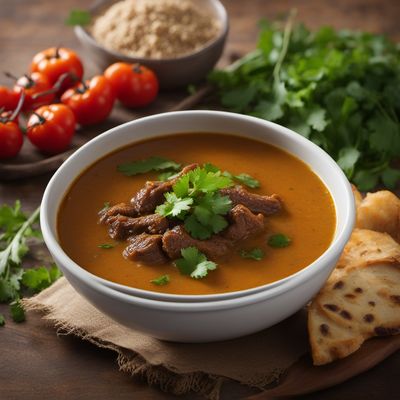 Mauritanian Spiced Lamb Soup