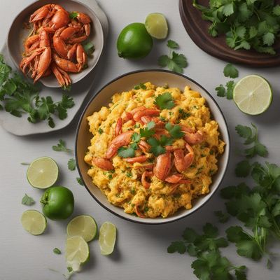 Mauritanian-style Scrambled Eggs with Crab