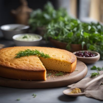 Mchadi - Georgian Cornbread