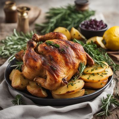 Mediterranean Baked Chicken with Potatoes