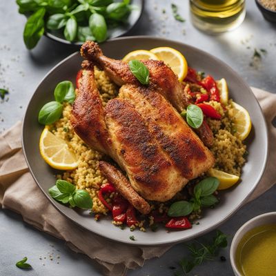 Mediterranean Crusted Chicken