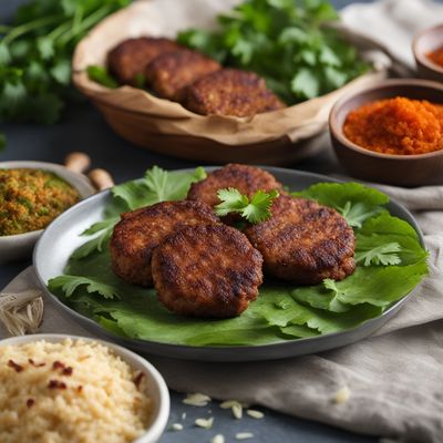 Melanesian-style Coconut Beyti Kebab