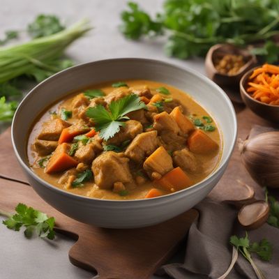 Melanesian-style Coconut Chicken Curry