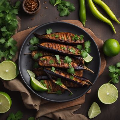 Melanesian-style Grilled Eggplant