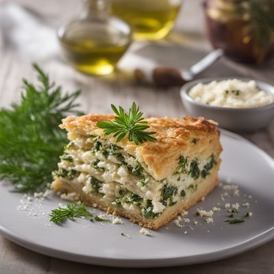 Melintzanopita with Feta and Herbs