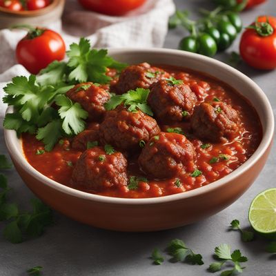 Mexican Meatballs in Tomato Sauce