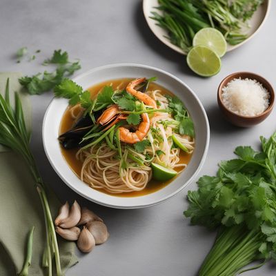 Mì Quảng with a Twist: Island-Inspired Noodle Delight