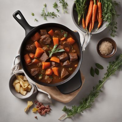 Midwestern American Beef Stew