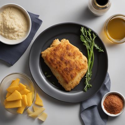 Midwestern Baked Grouper with Cornbread Crust