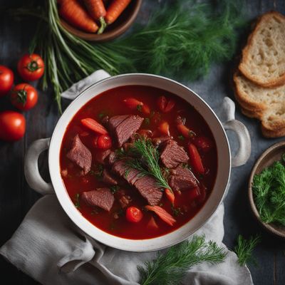 Moldovan-style Borscht with Beef