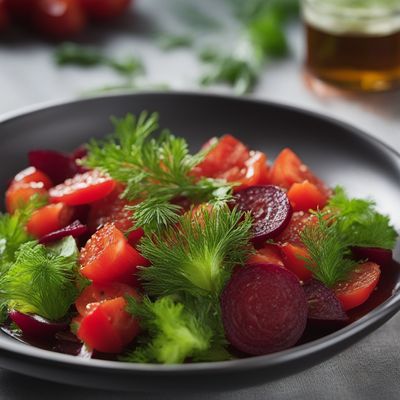 Moldovan-style Sanbaizu Salad