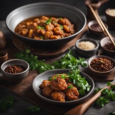 Mongolian-style Potato Dumplings